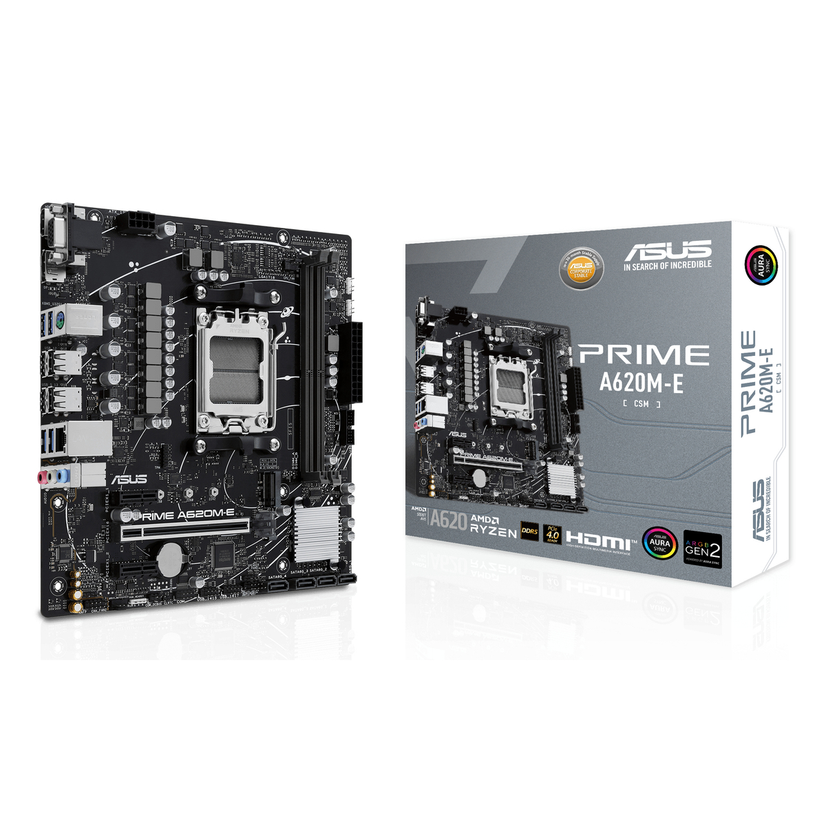 MB AMD AM5 A620M-E-CSM PRIME D5 MATX