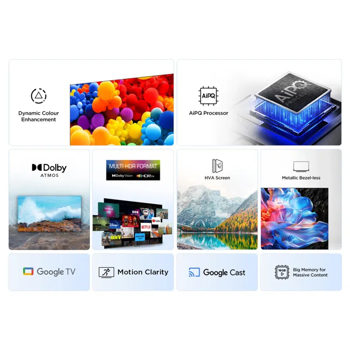 TCL 75P6K4K UHD TV