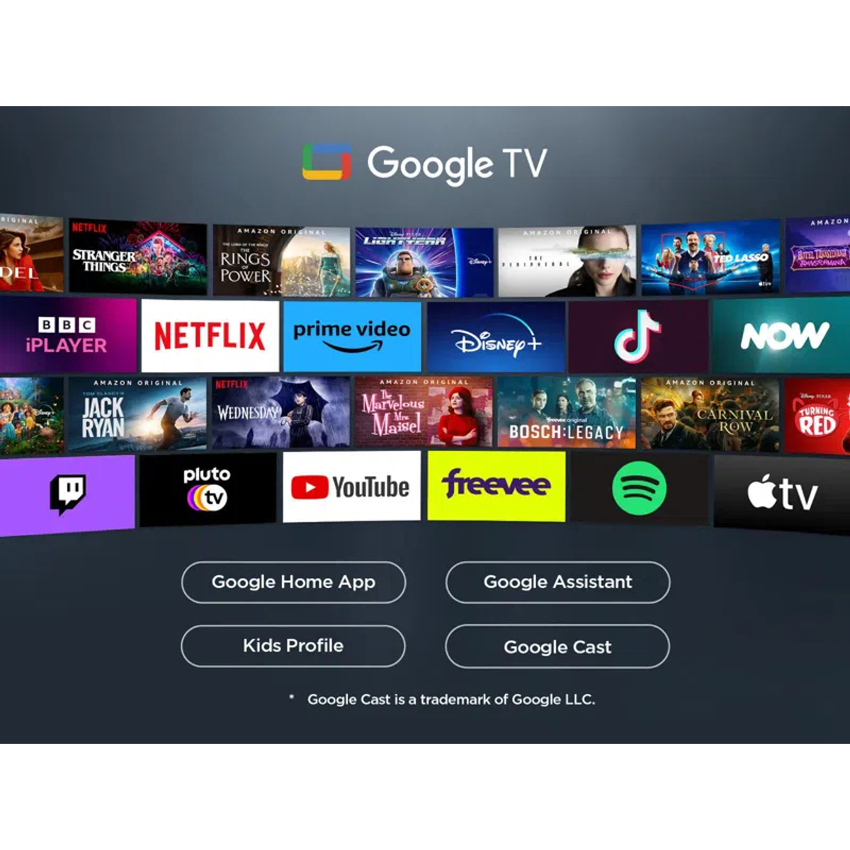 TCL 75P6K4K UHD TV