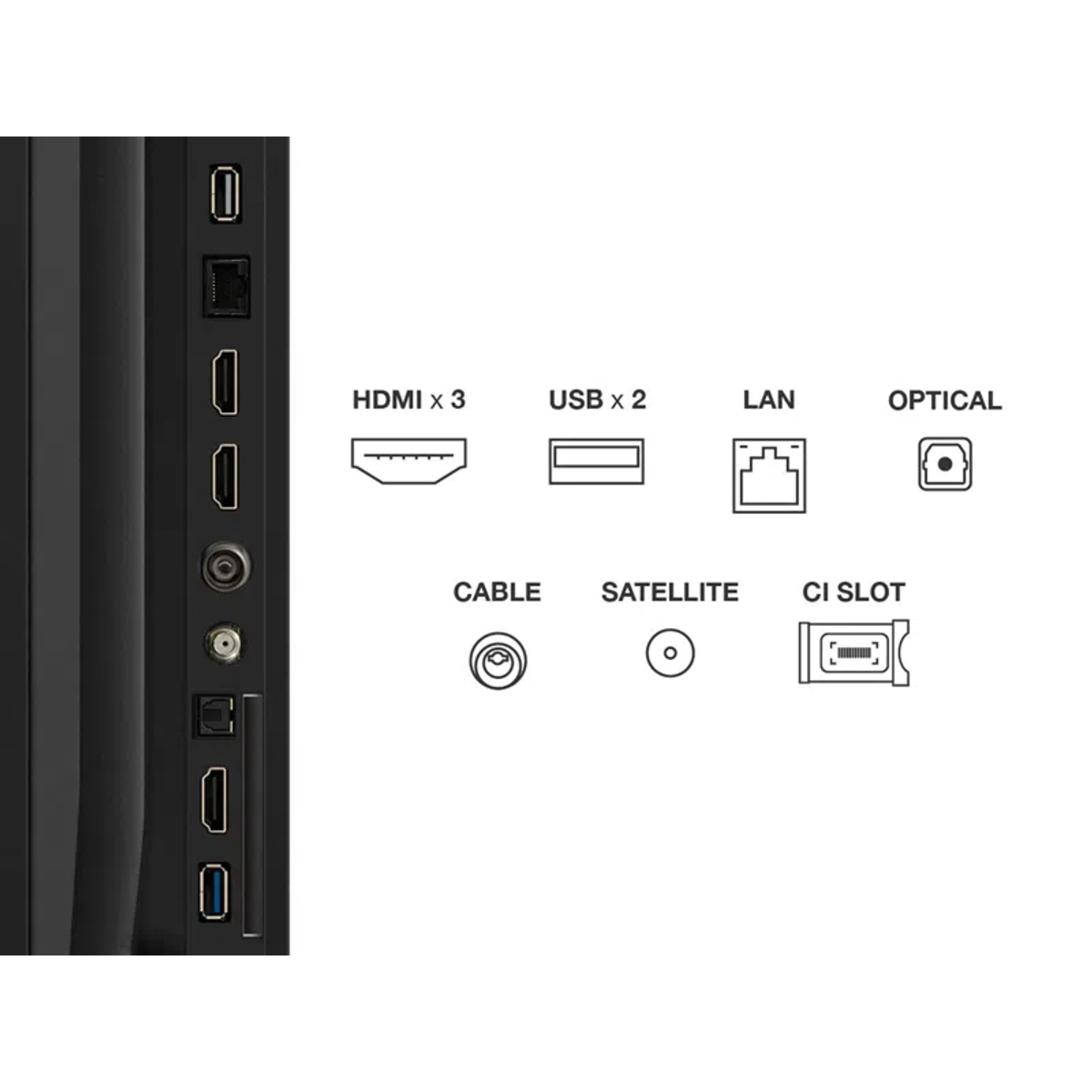 TCL 75P6K4K UHD TV