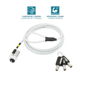 Mobilis, NanoSlimRotatingSecurityLockCompatibleMK