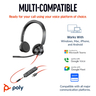 Poly BW 3325 -M USB-C HS +USB-C/A