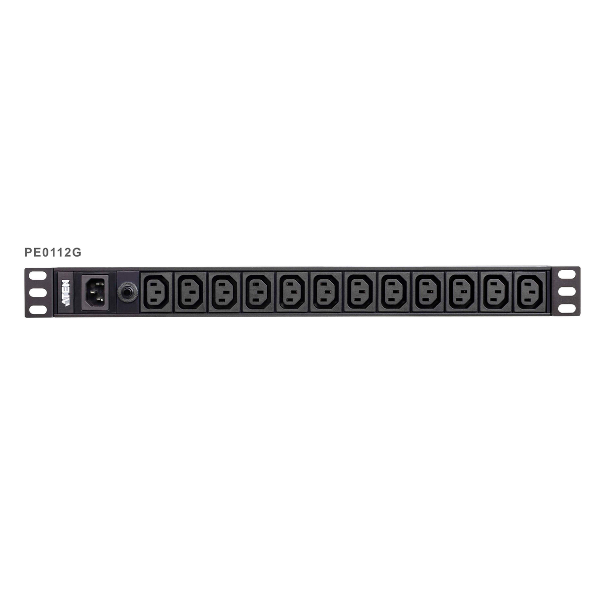 1U 10A 12Port Basic PDU