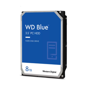 WD, HDD Int 8TB Blue SATA 3.5"