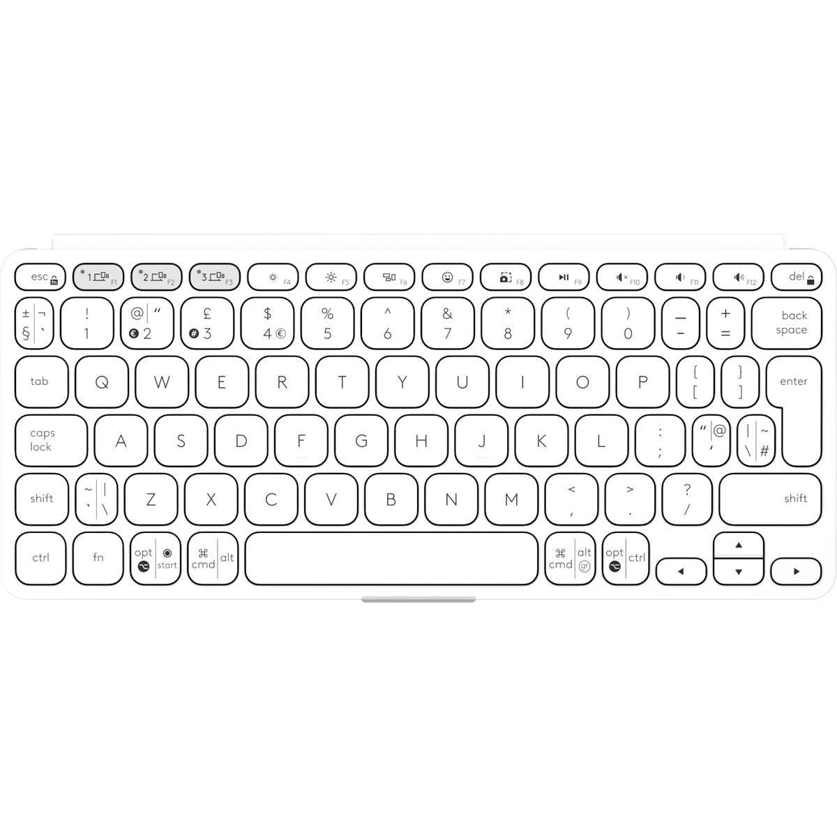 Keys-To-Go 2 - PALE GREY - UK