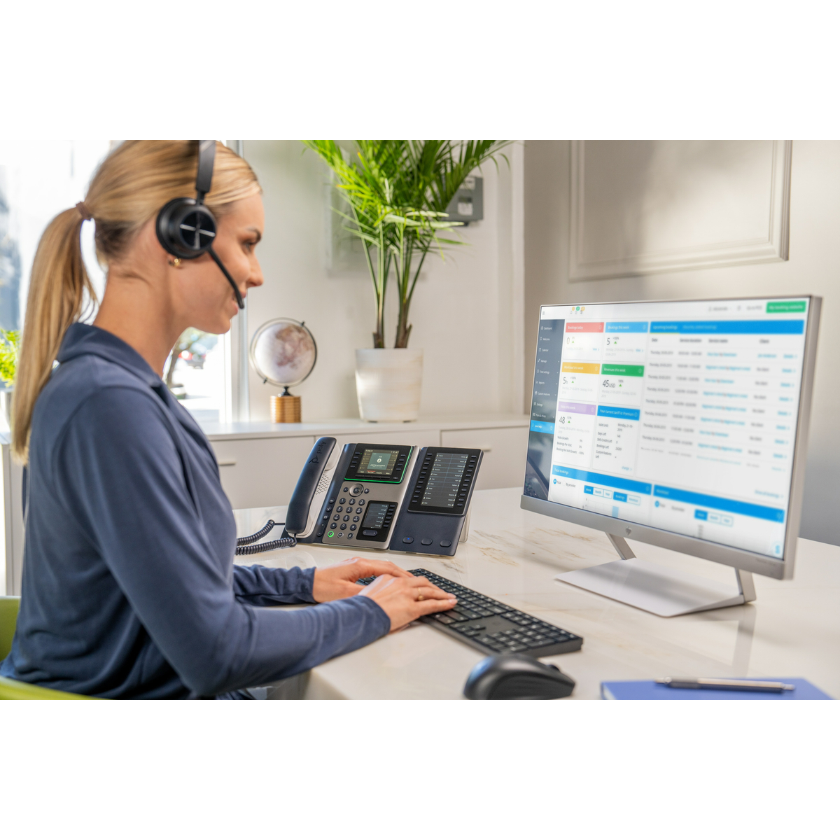 Voyager 4310 UC USBC with cs Retail