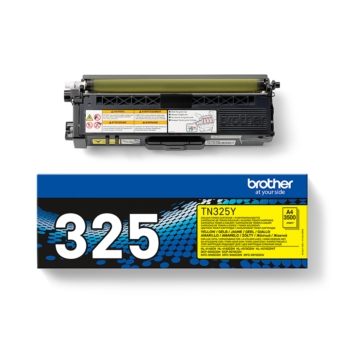 TN325Y Yellow 3.5k Pages Toner