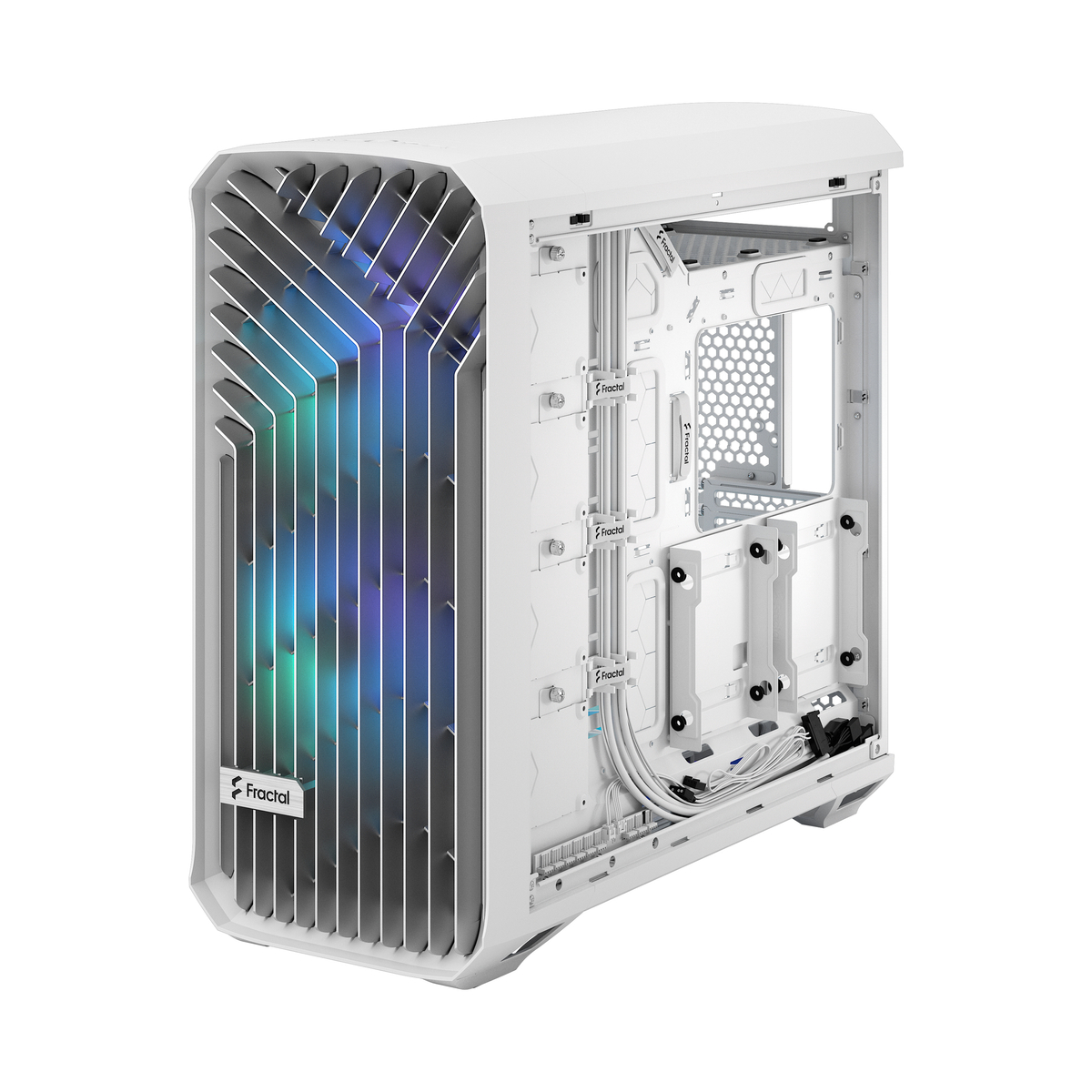 CASE ATX Torrent White Clear Tint