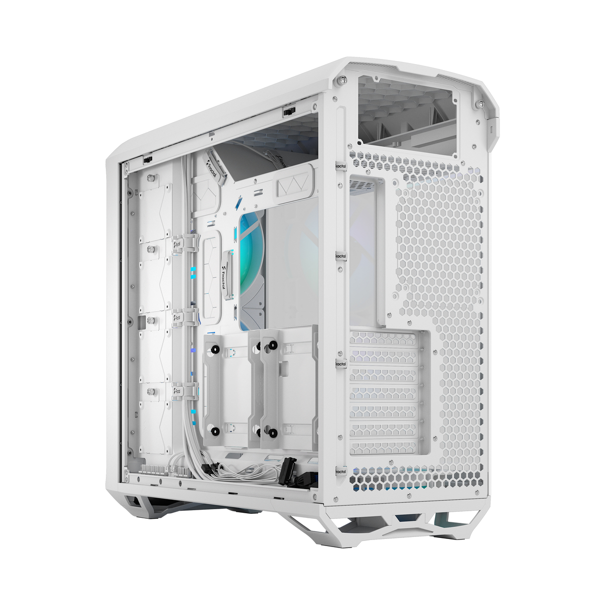 CASE ATX Torrent White Clear Tint