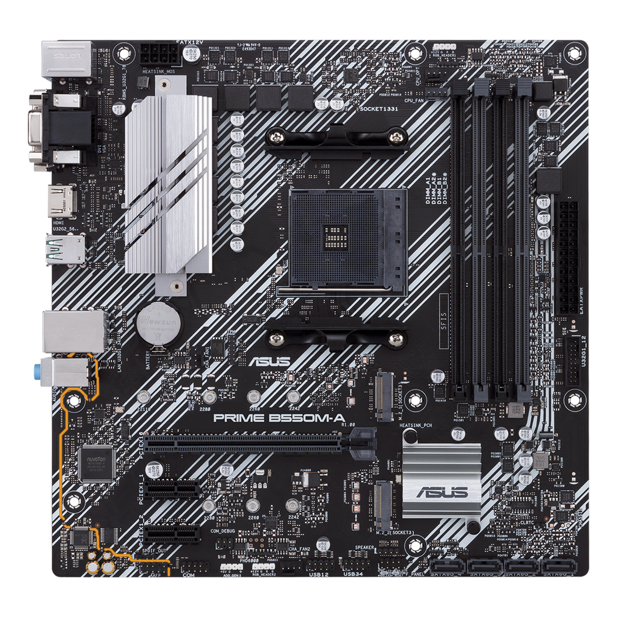 MB AMD AM4 Prime B550M-A D4 M-ATX