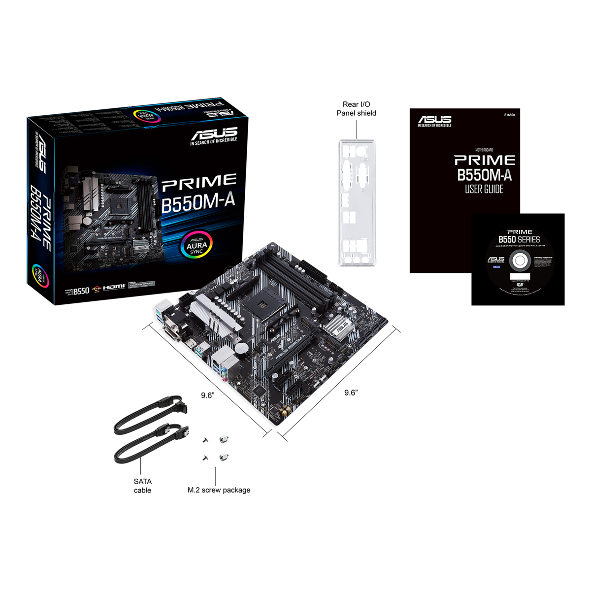 MB AMD AM4 Prime B550M-A D4 M-ATX