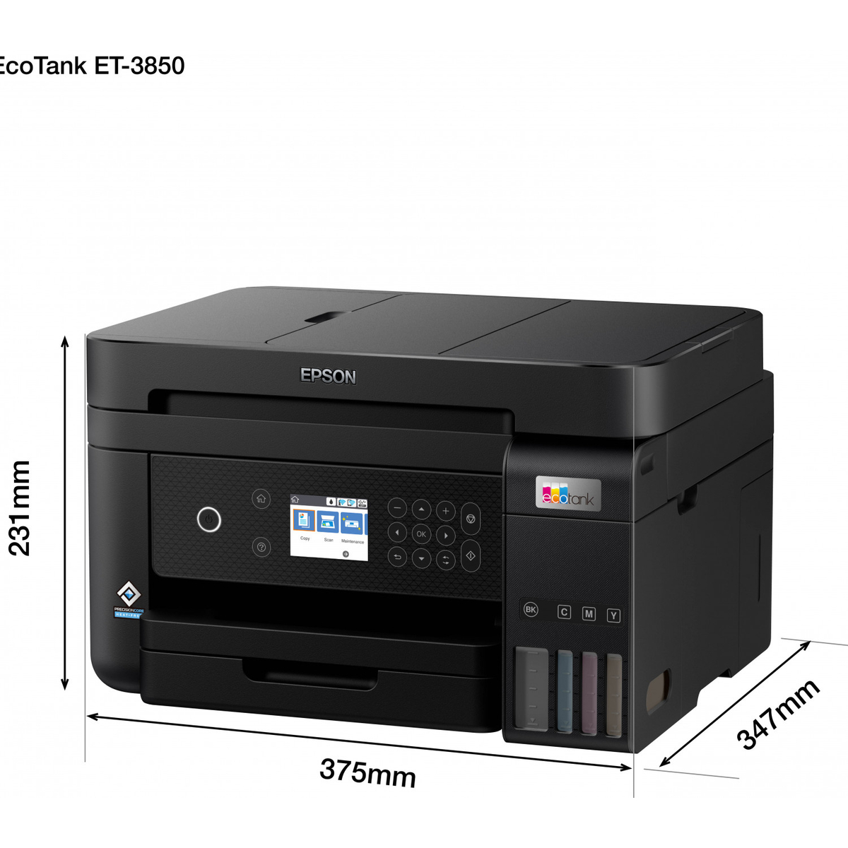 EcoTank ET-3850 A4 Colour MFP