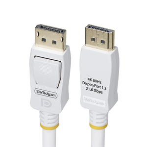 Startech, 6ft White VESA Certified DP 1.2 Cable