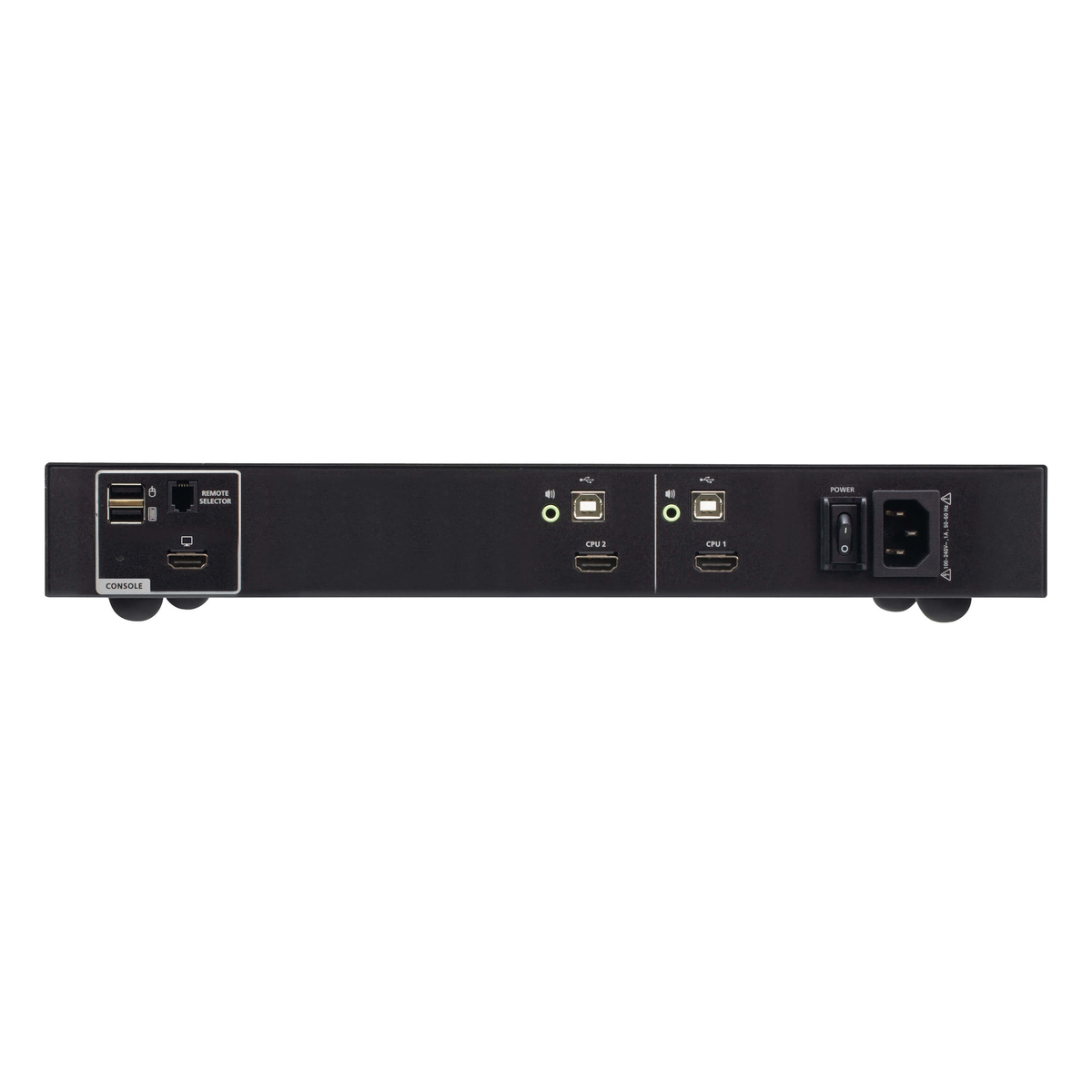 2P USB Single HDMI  PP4 Secure KVM