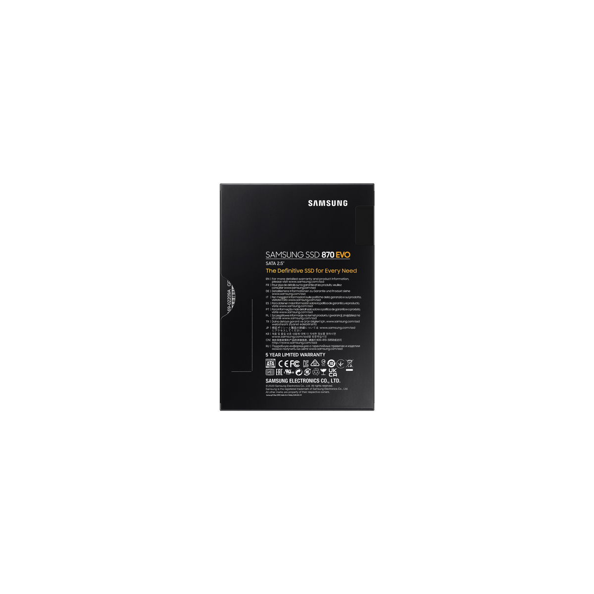 SSD Int 2TB 870 EVO SATA 2.5