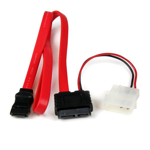 20in Slimline SATA to SATA Cable