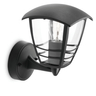 Creek Wall Lantern Black 1x60W 230V Up