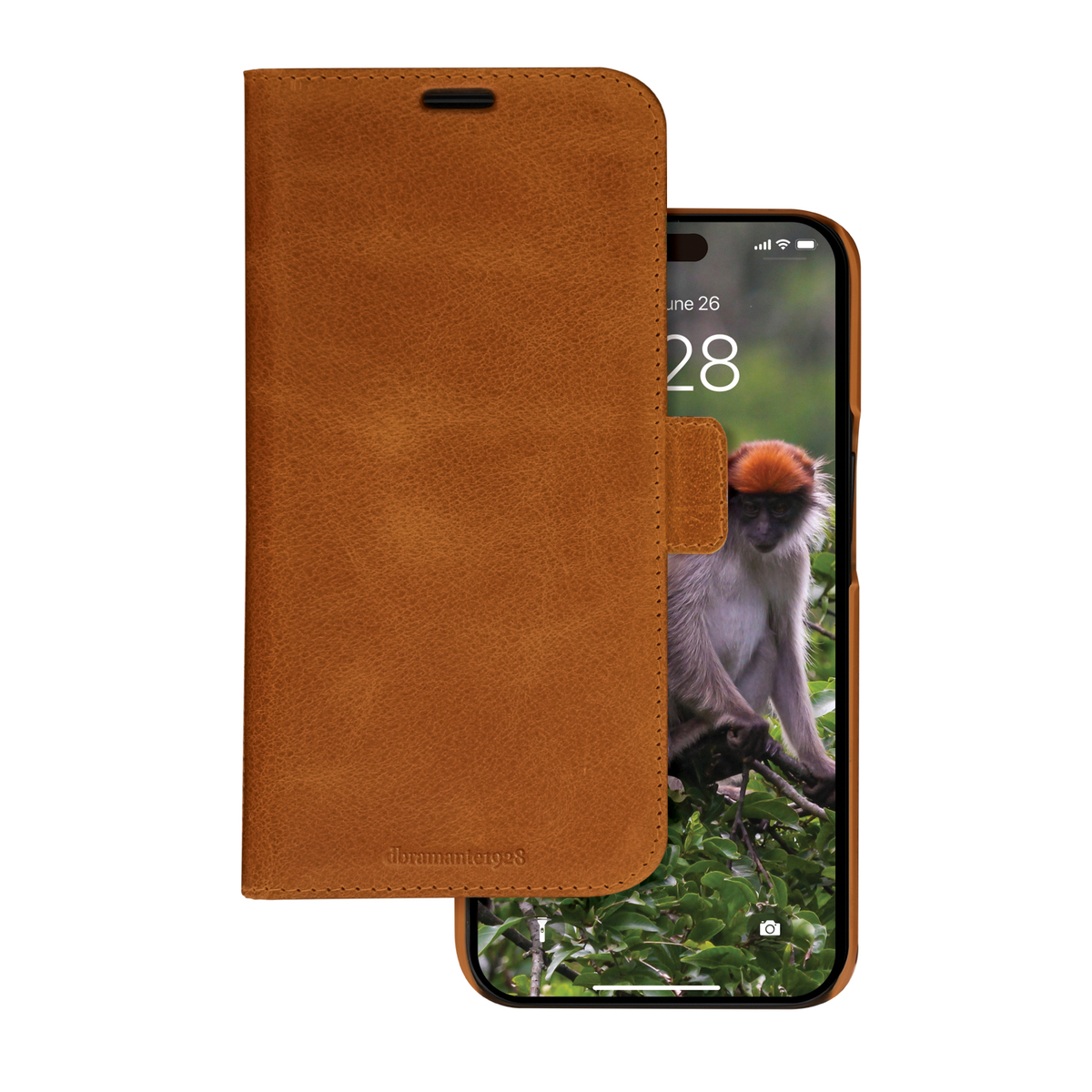 DBM1928 Lynge Leather - iPhone 15 - Tan