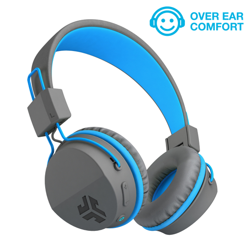 JBuddies Studio BT Headphones in Grey/Bl