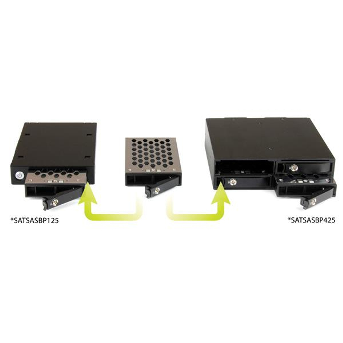 4-bay mobile rack backplane SATA/SAS