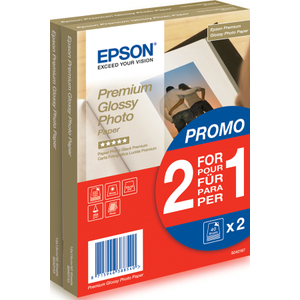 Epson, Premium Glossy Photo Paper 2 x 40 Sheets