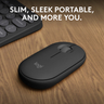 Pebble Mouse 2 M350s - Tonal Graphite