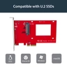 U.2 to PCIe Adapter - 2.5 U.2 NVMe SSD