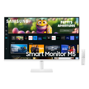 Samsung, 27" FHD Smart Monitor Speakers Remote