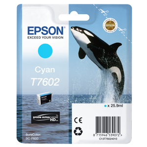 Epson, Ink Cart - Cyan (T7602)