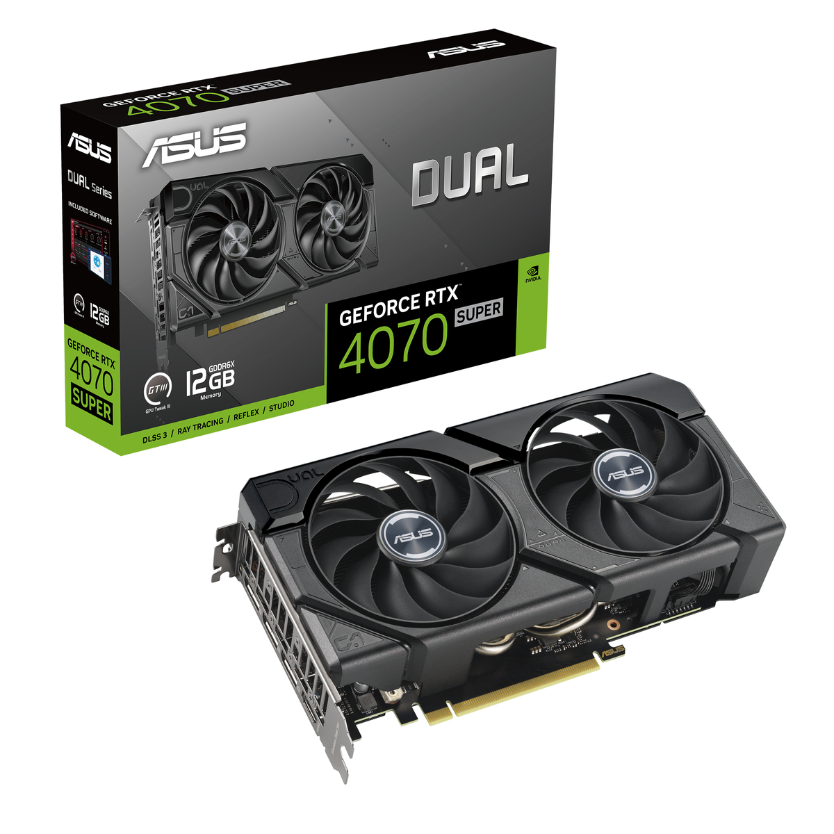 GPU NV 4070 Super Dual 12G EVO Fan