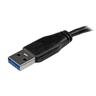 15cm Slim SS USB 3.0 A to Micro B Cable
