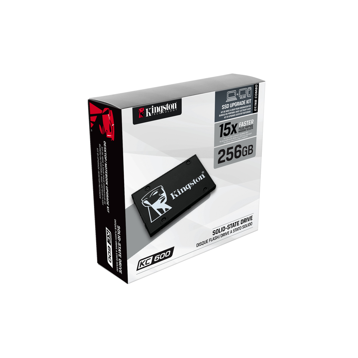 SSD Int 256GB KC600 SATA3 2.5in