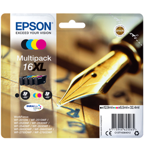 Epson, 16XL Black Colour Ink Multi