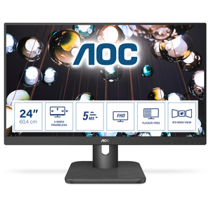 AOC, 24E1Q 23.8 IPS FHD MM VGA HDMI DP