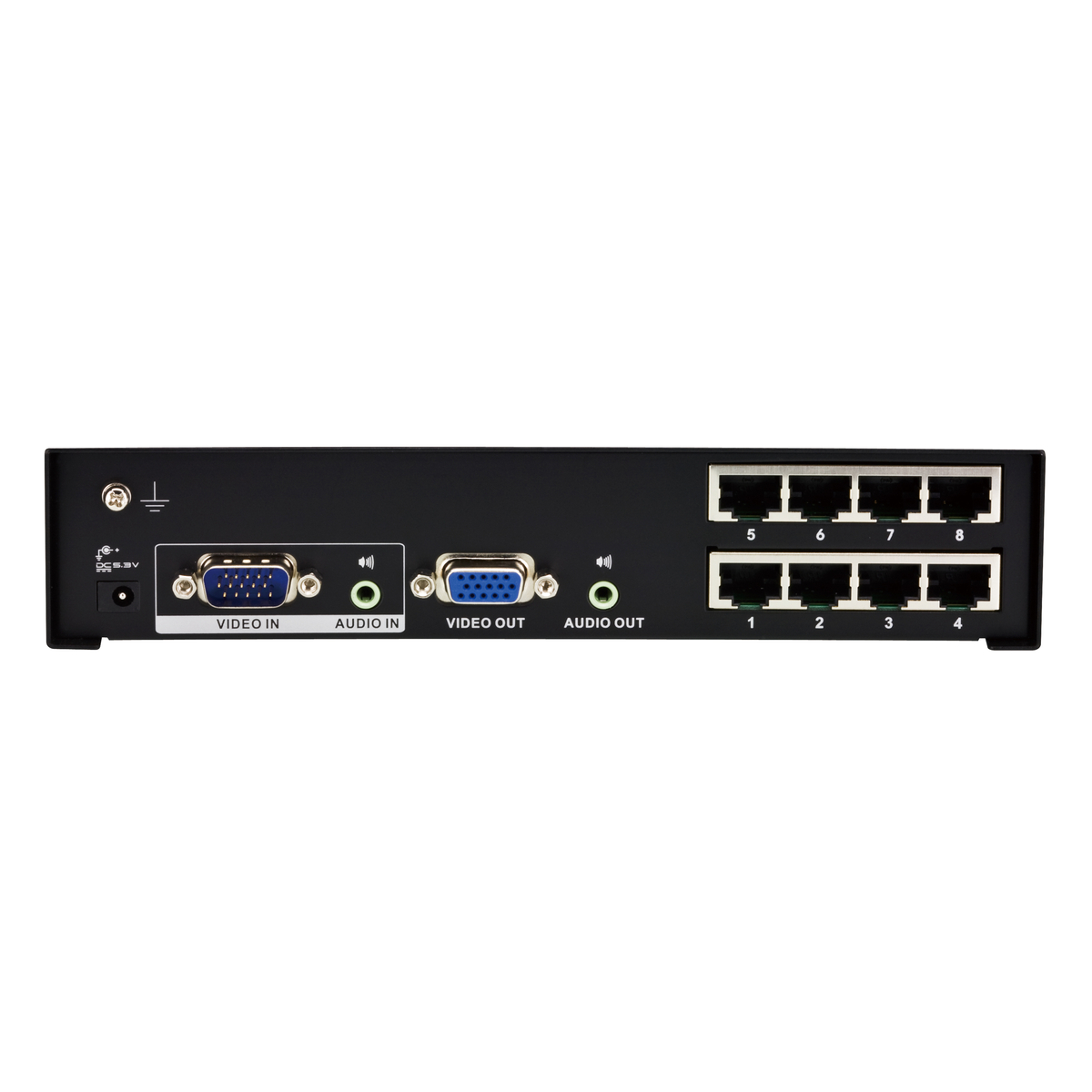 VS1208T 8-Port AV Over Cat5 Splitter