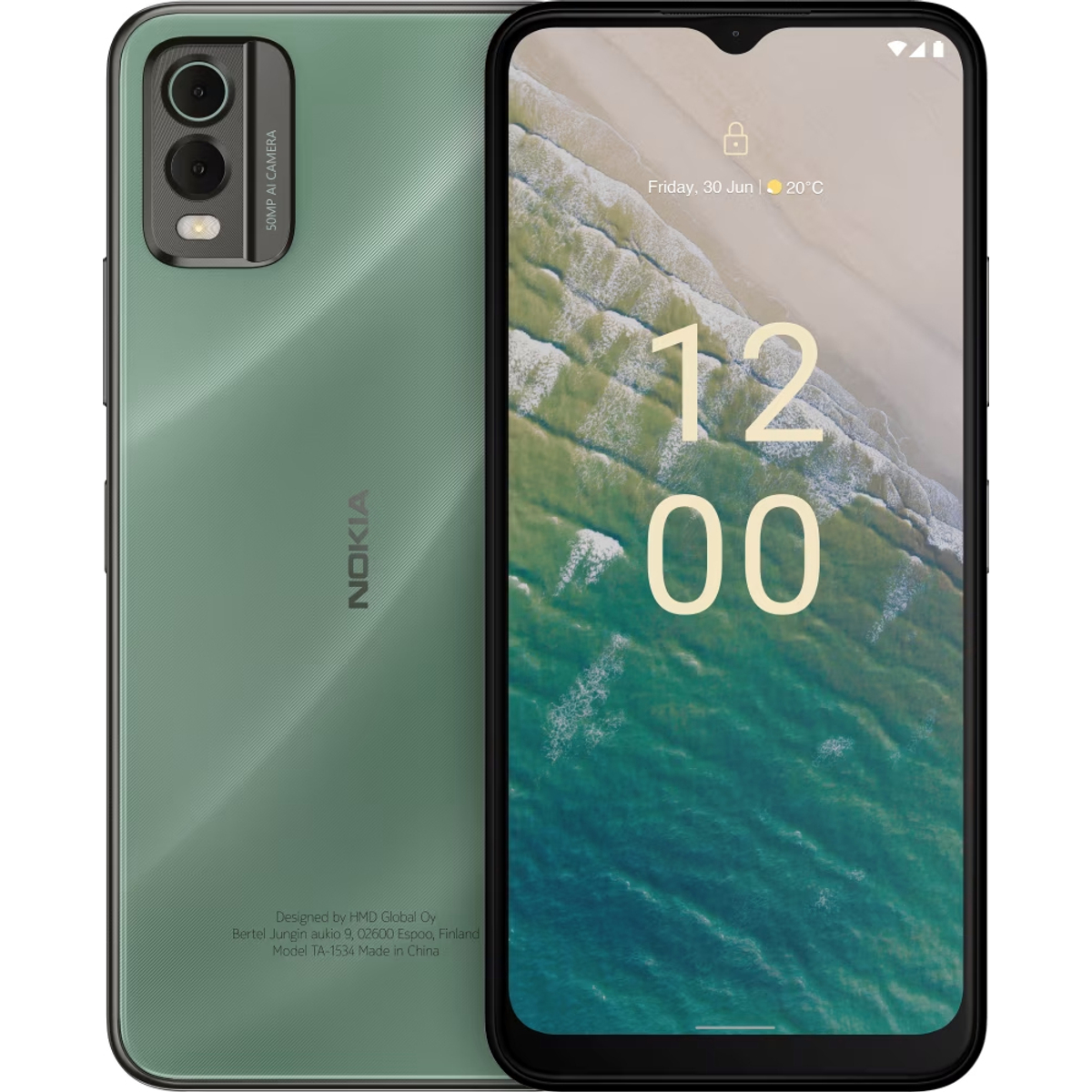 NOKIA C32 TA-1534 DS 3/64 EU_NOR GREEN
