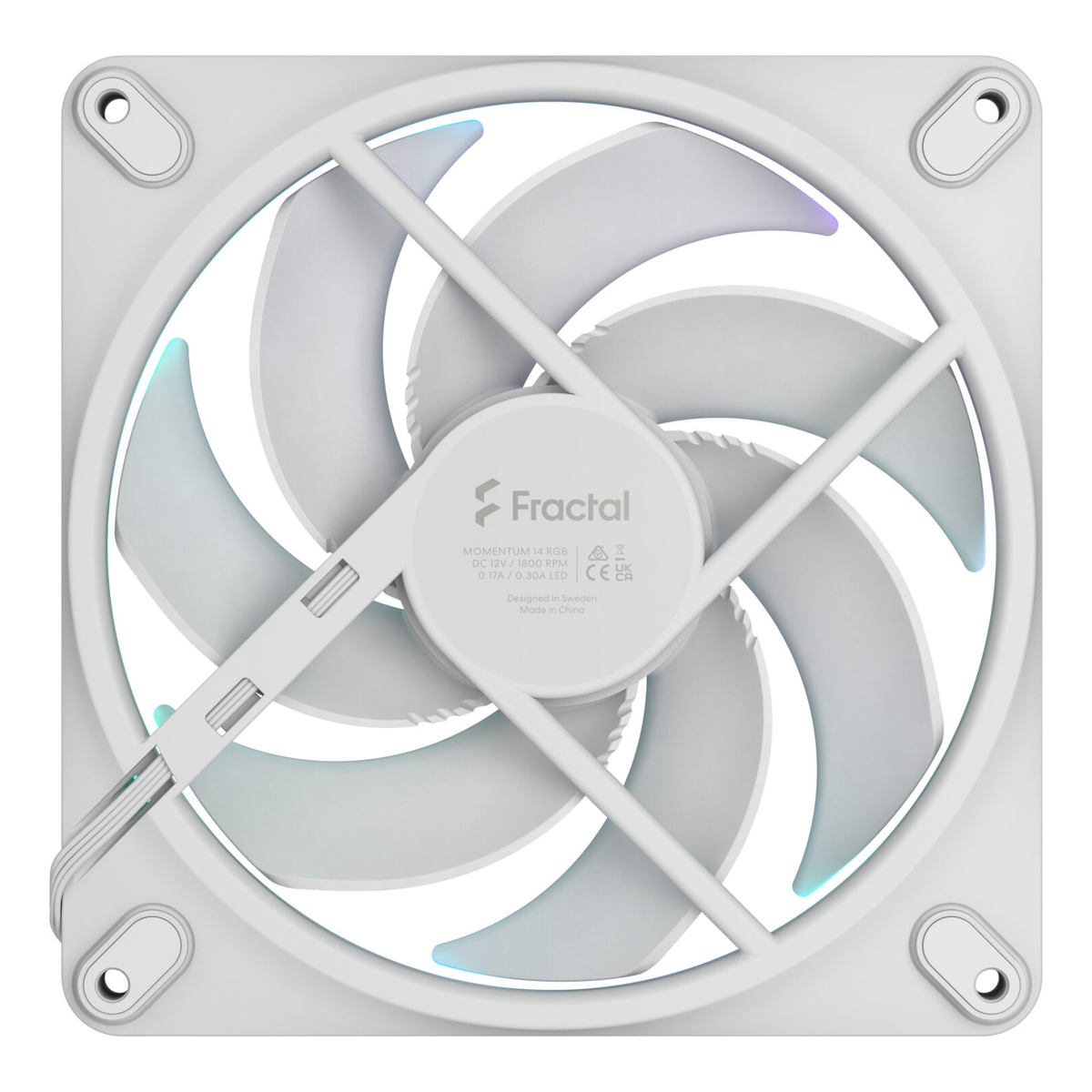 FAN Momentum 14 RGB White