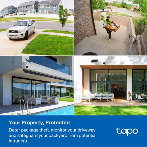 Tapo Solar-Powered Security Camera Kit