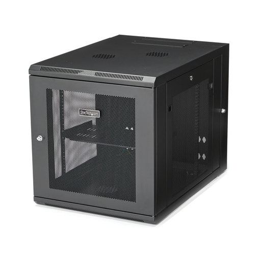 12U Wall Mount Rack Cabinet with Hinge