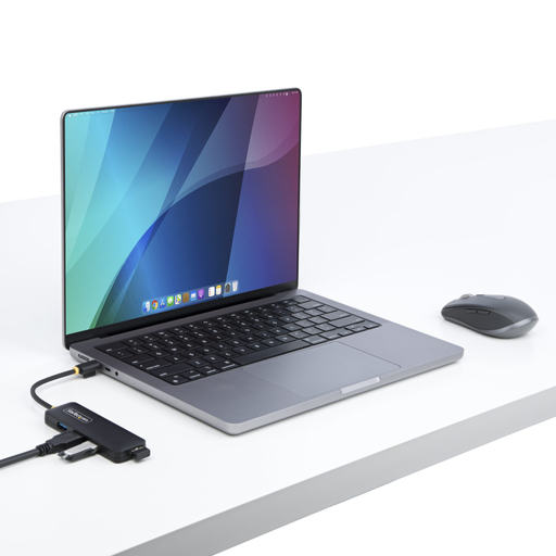 4-Port USB-C Hub 5Gbps Bus Powered