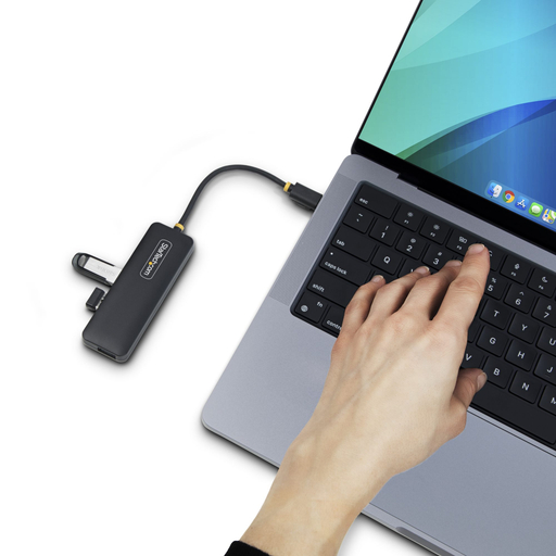 4-Port USB-C Hub 5Gbps Bus Powered