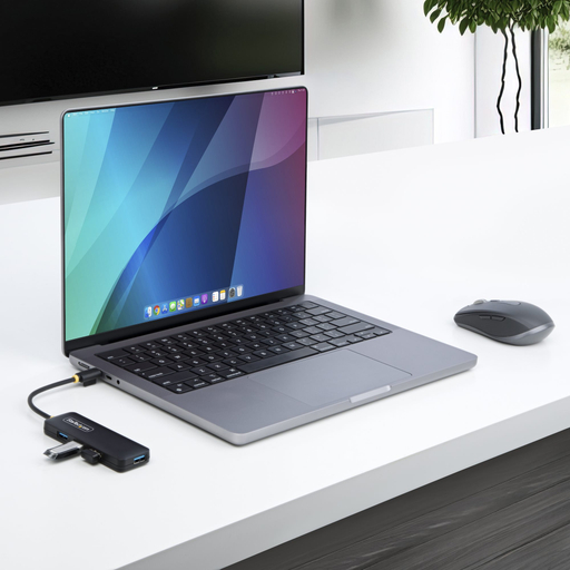 4-Port USB-C Hub 5Gbps Bus Powered