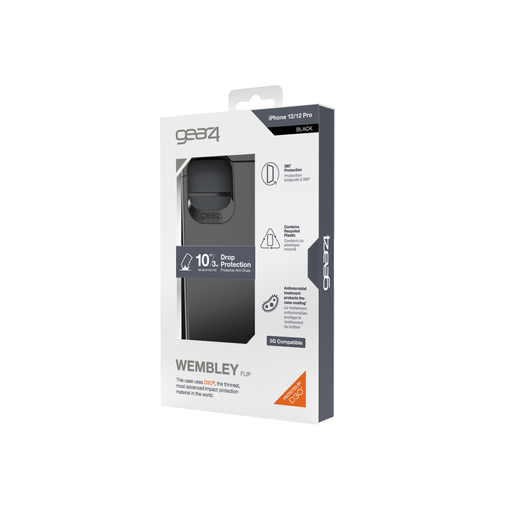 D3O Wembley Flip iPhone 12/12 Pro Black