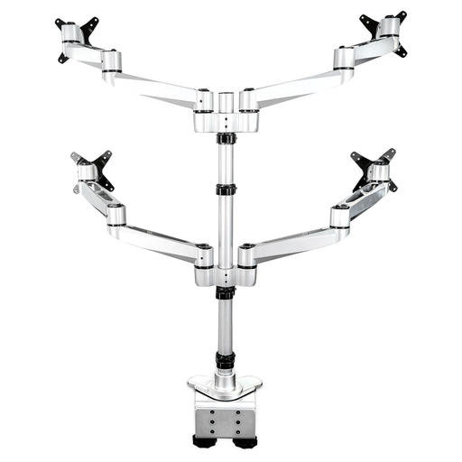 Monitor Mount - Quad Monitor Desk Mount