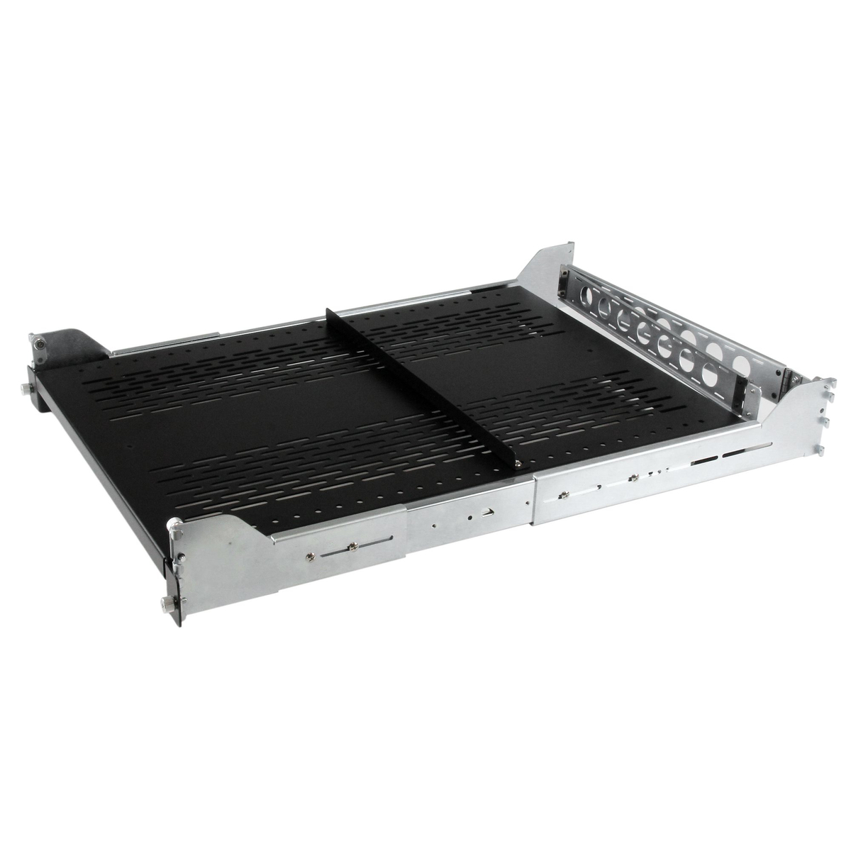 2U Vented Sliding Rack Shelf