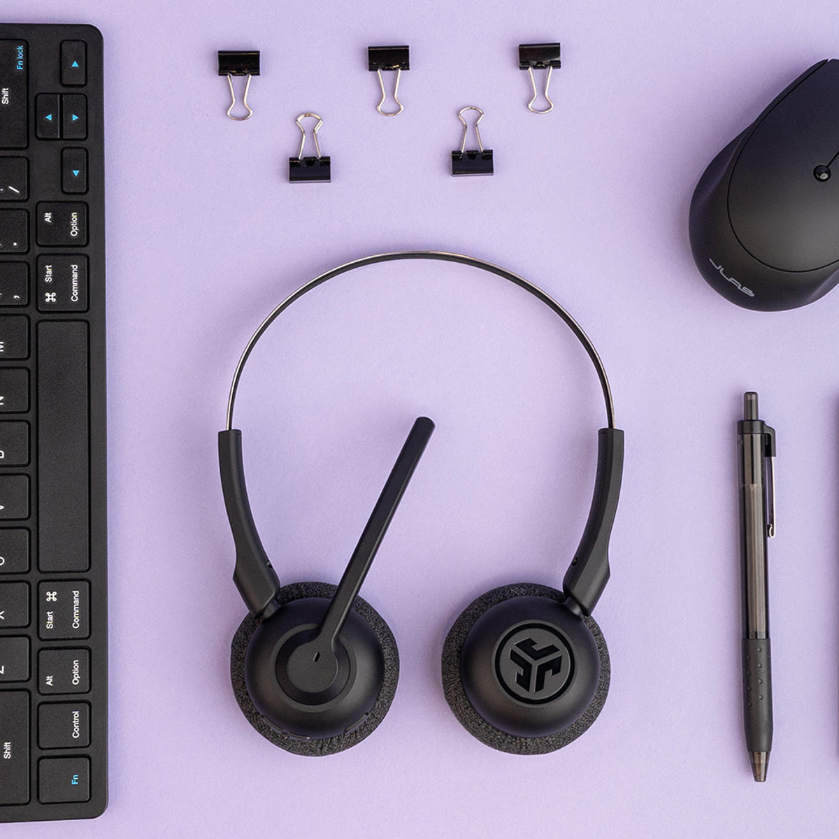 Go Work Pop Wireless Headset - Black