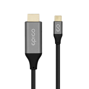 Epico, USB-C To HDMI Cable 1.8m - Grey