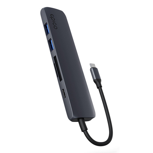 Epico 6in1 Hub 8K USB-C - Sky Blue