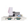 2-Port Serial PCIe Card RS232/422/485