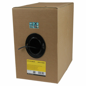 Startech, 1000ft Black CMR Cat5e Solid UTP Riser